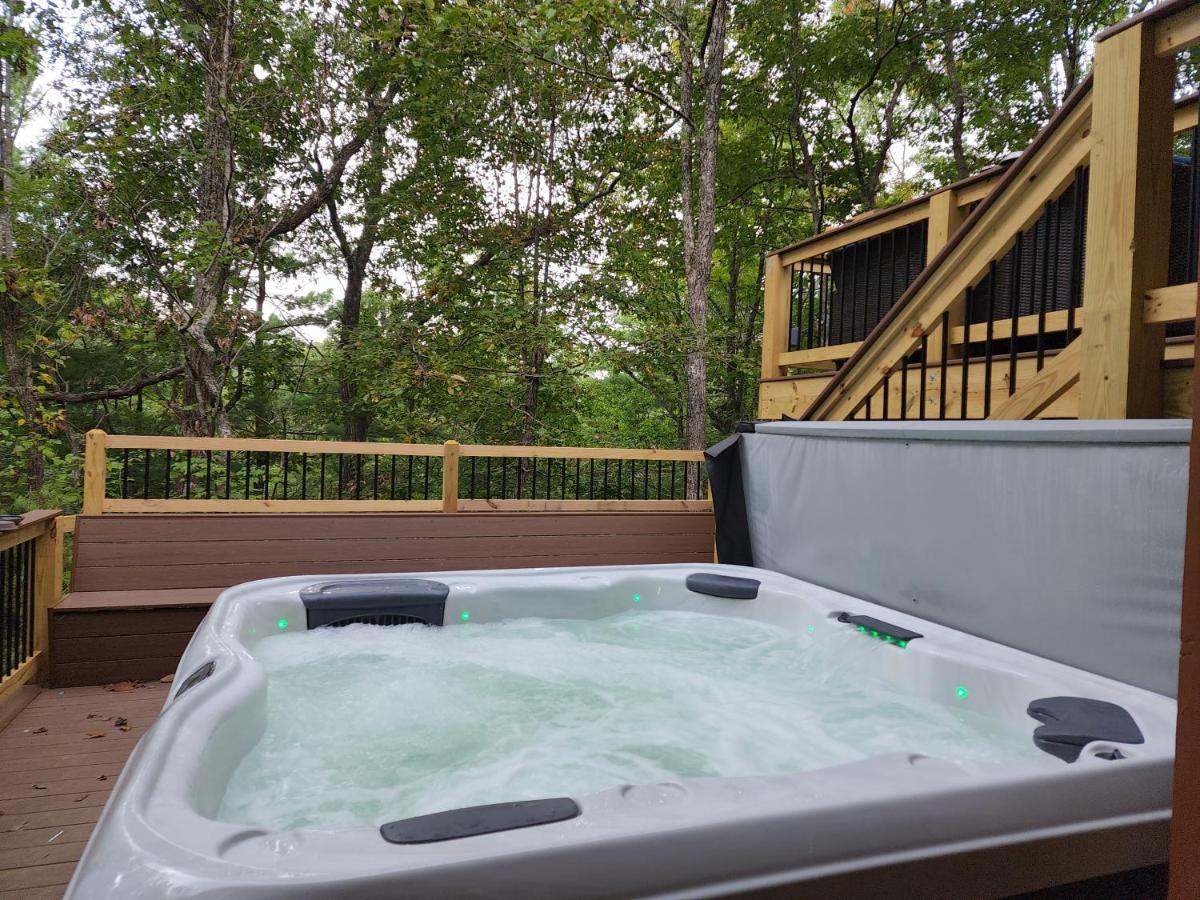 Golden Eagle Ga Cabin - Hot Tub, Firepit & Fast Wifi บลูริดจ์ ภายนอก รูปภาพ