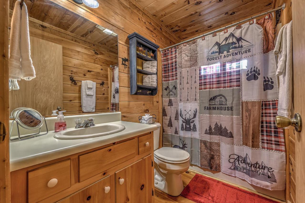 Golden Eagle Ga Cabin - Hot Tub, Firepit & Fast Wifi บลูริดจ์ ภายนอก รูปภาพ