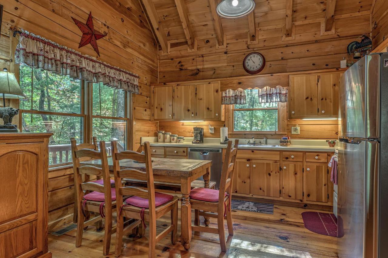 Golden Eagle Ga Cabin - Hot Tub, Firepit & Fast Wifi บลูริดจ์ ภายนอก รูปภาพ