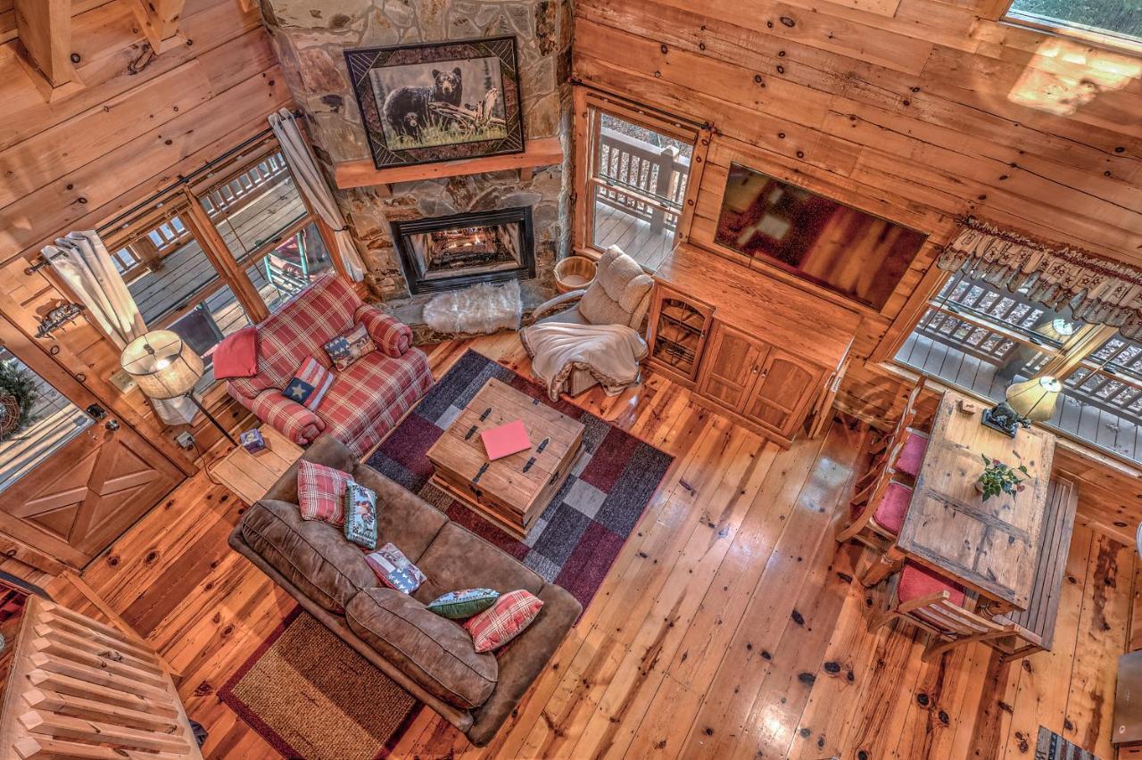 Golden Eagle Ga Cabin - Hot Tub, Firepit & Fast Wifi บลูริดจ์ ภายนอก รูปภาพ