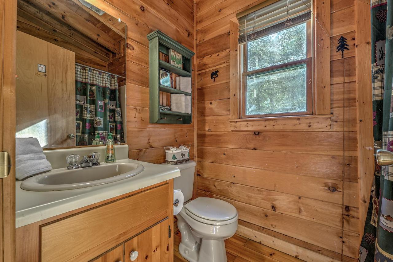 Golden Eagle Ga Cabin - Hot Tub, Firepit & Fast Wifi บลูริดจ์ ภายนอก รูปภาพ