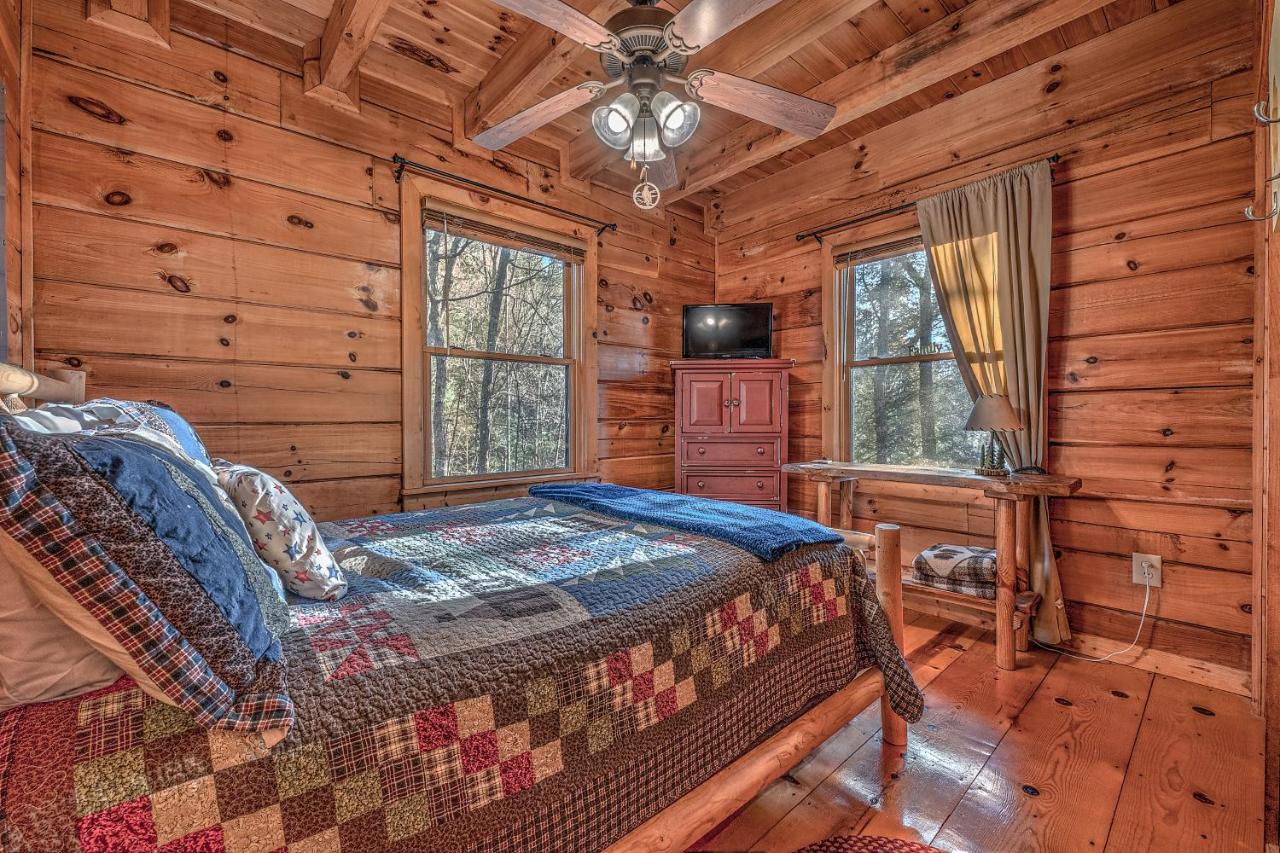 Golden Eagle Ga Cabin - Hot Tub, Firepit & Fast Wifi บลูริดจ์ ภายนอก รูปภาพ