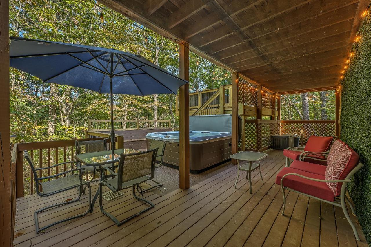 Golden Eagle Ga Cabin - Hot Tub, Firepit & Fast Wifi บลูริดจ์ ภายนอก รูปภาพ